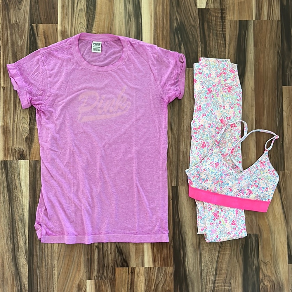 PINK Victoria’s Secret Boyfriend Tee Size XS - Picture 4 of 6